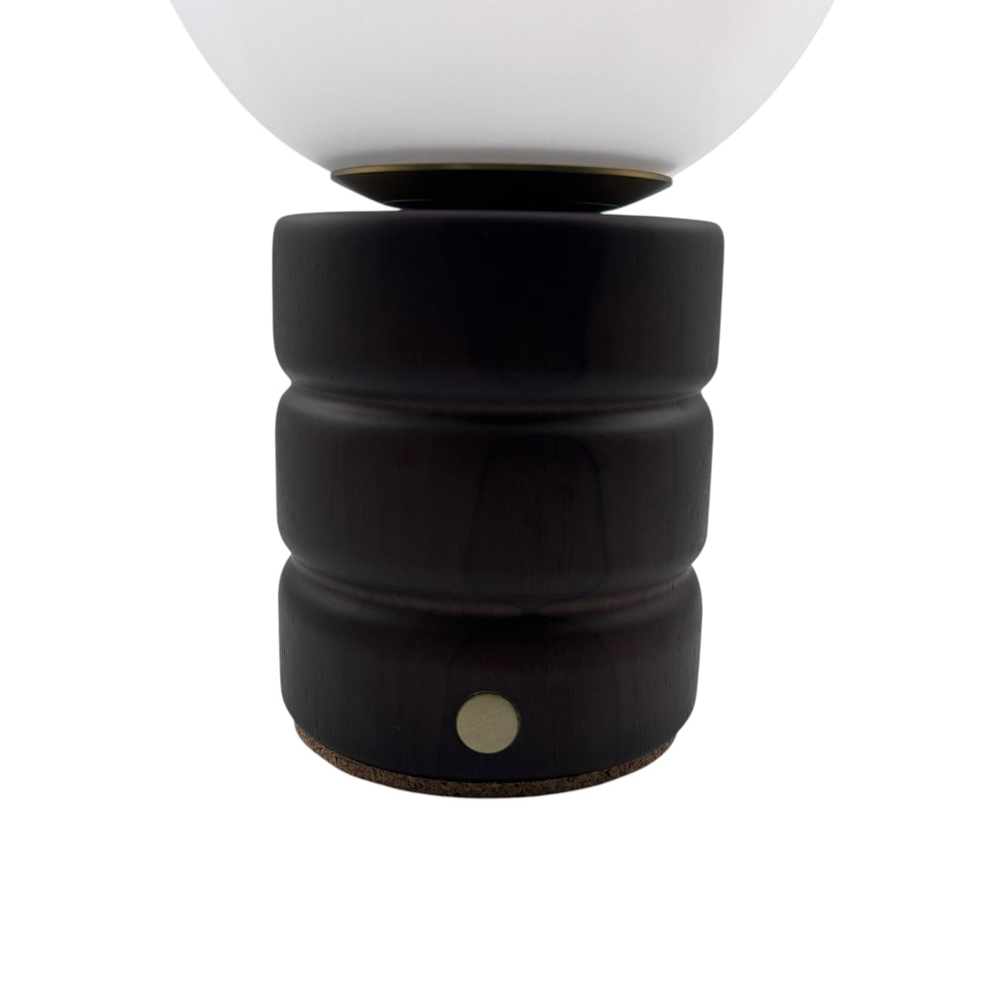 Bubble Walnut Style style rechargeable touch lamp