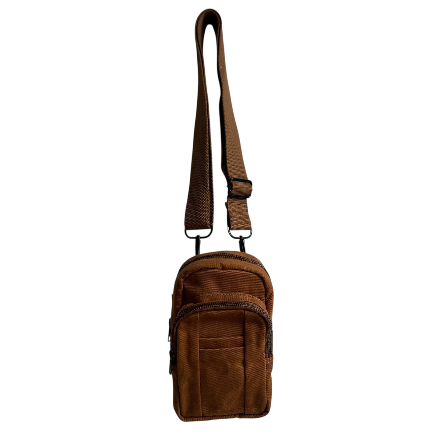 Barcelona bag - brown cotton canvas