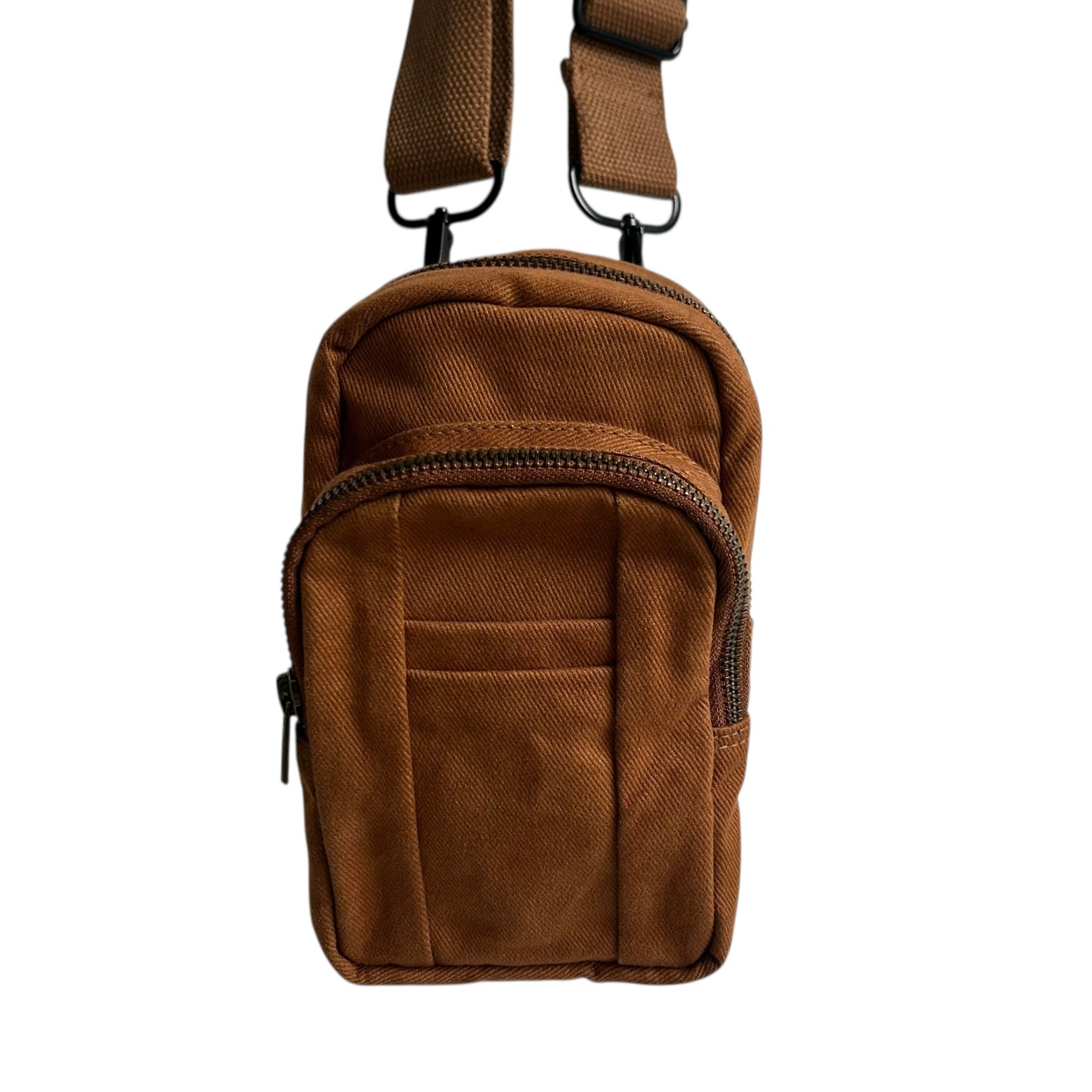 Barcelona bag - brown cotton canvas