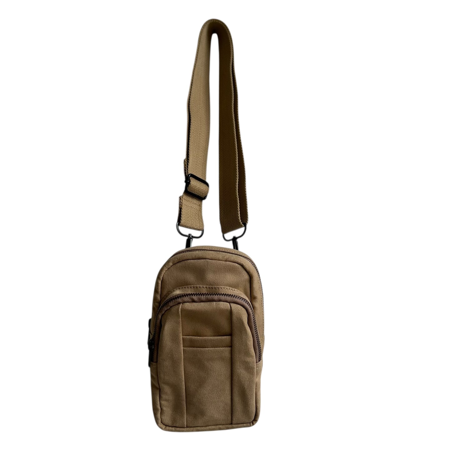 Barcelona bag - sand cotton canvas