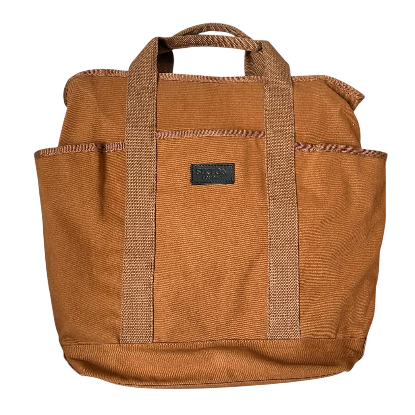 Backpack - Brown cotton canvas