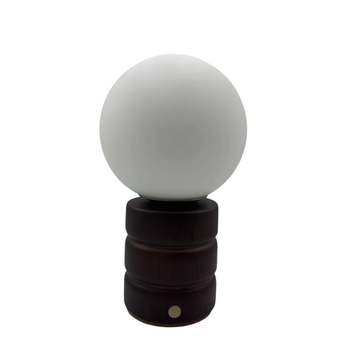 Bubble Walnut Style style rechargeable touch lamp