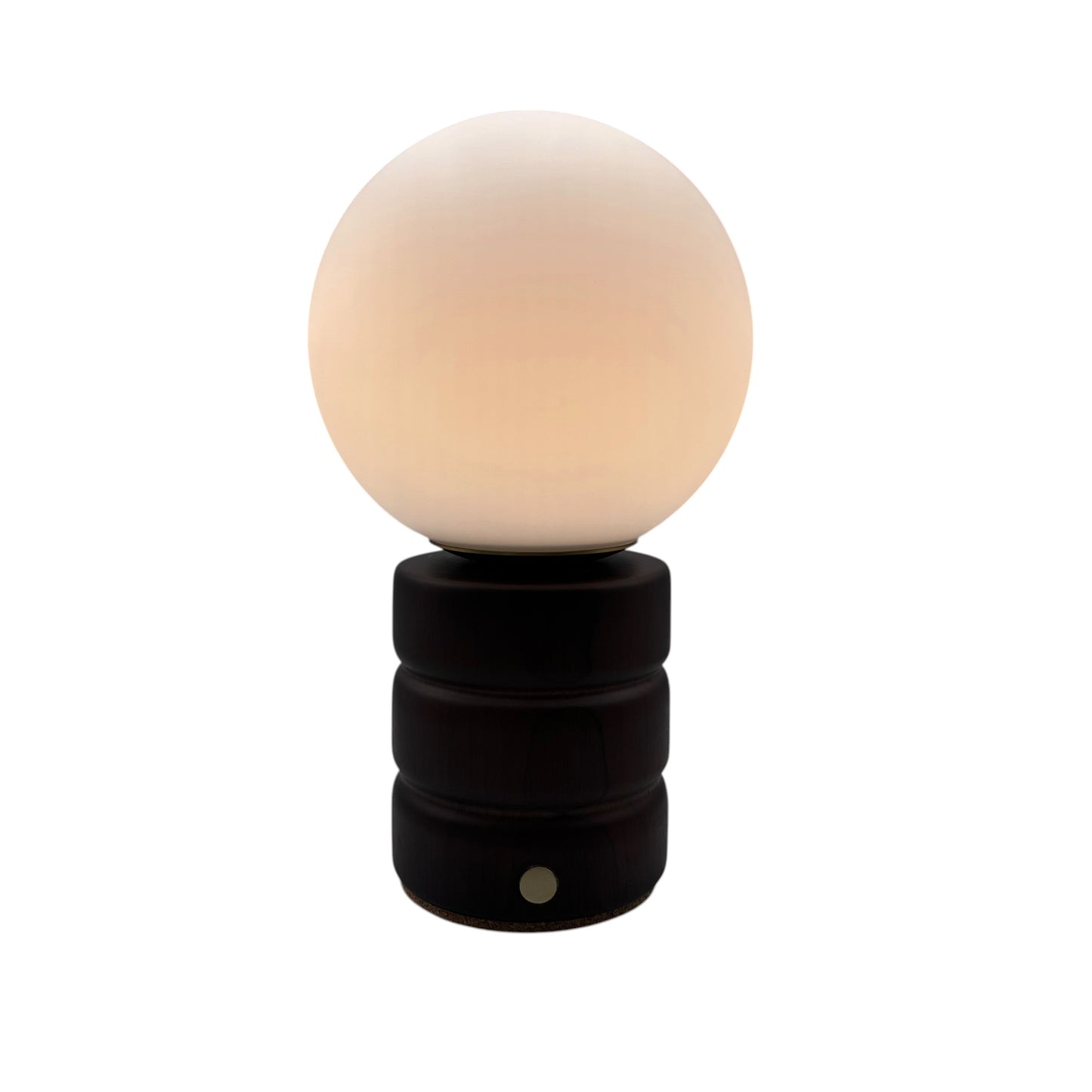 Bubble Walnut Style style rechargeable touch lamp