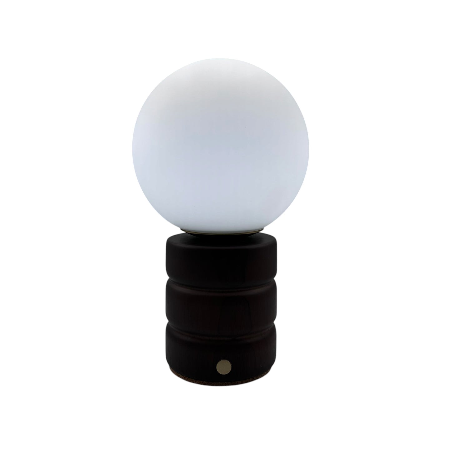 Bubble Walnut Style style rechargeable touch lamp