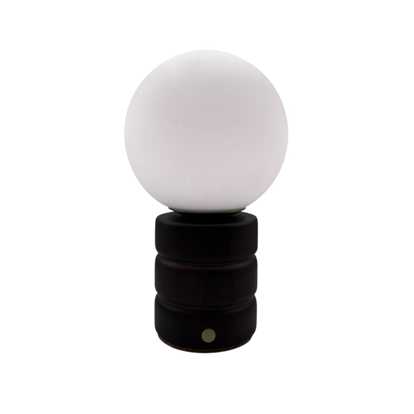 Bubble Walnut Style style rechargeable touch lamp