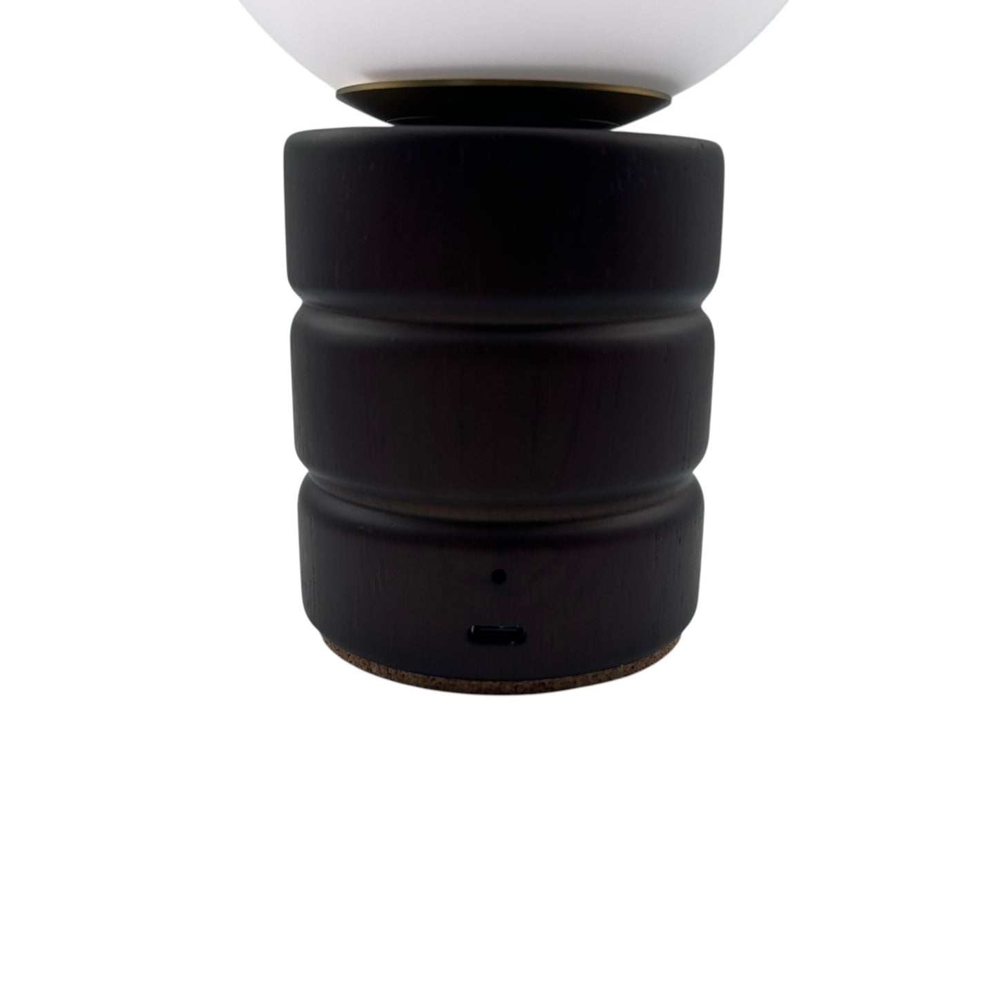 Bubble Walnut Style style rechargeable touch lamp