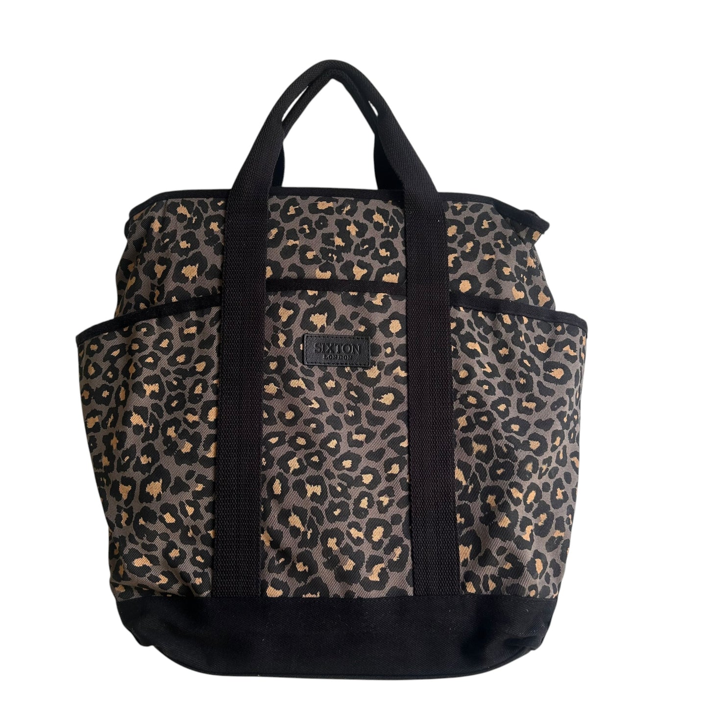Backpack - Grey Leopard print