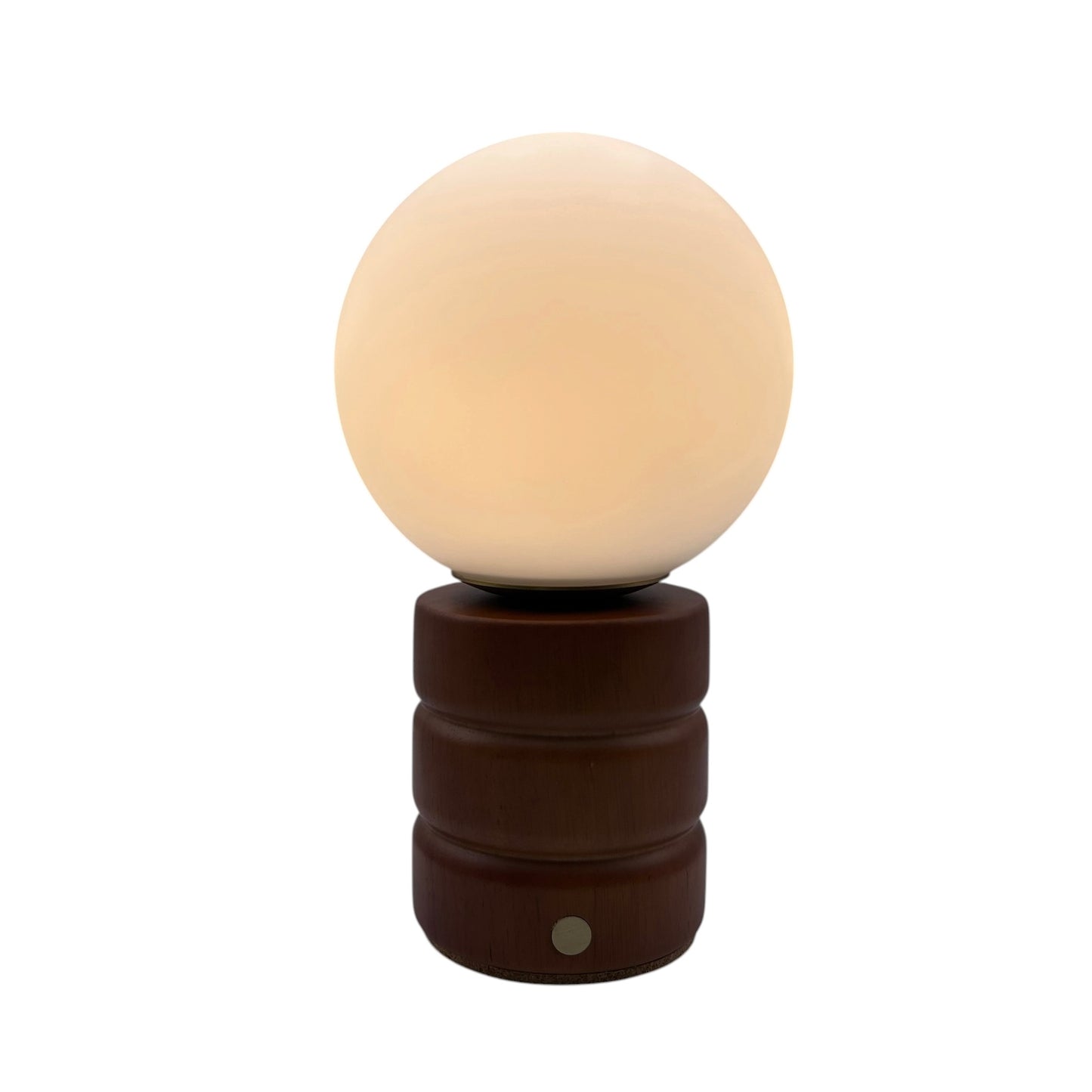 Bubble Teak Style style rechargeable touch lamp