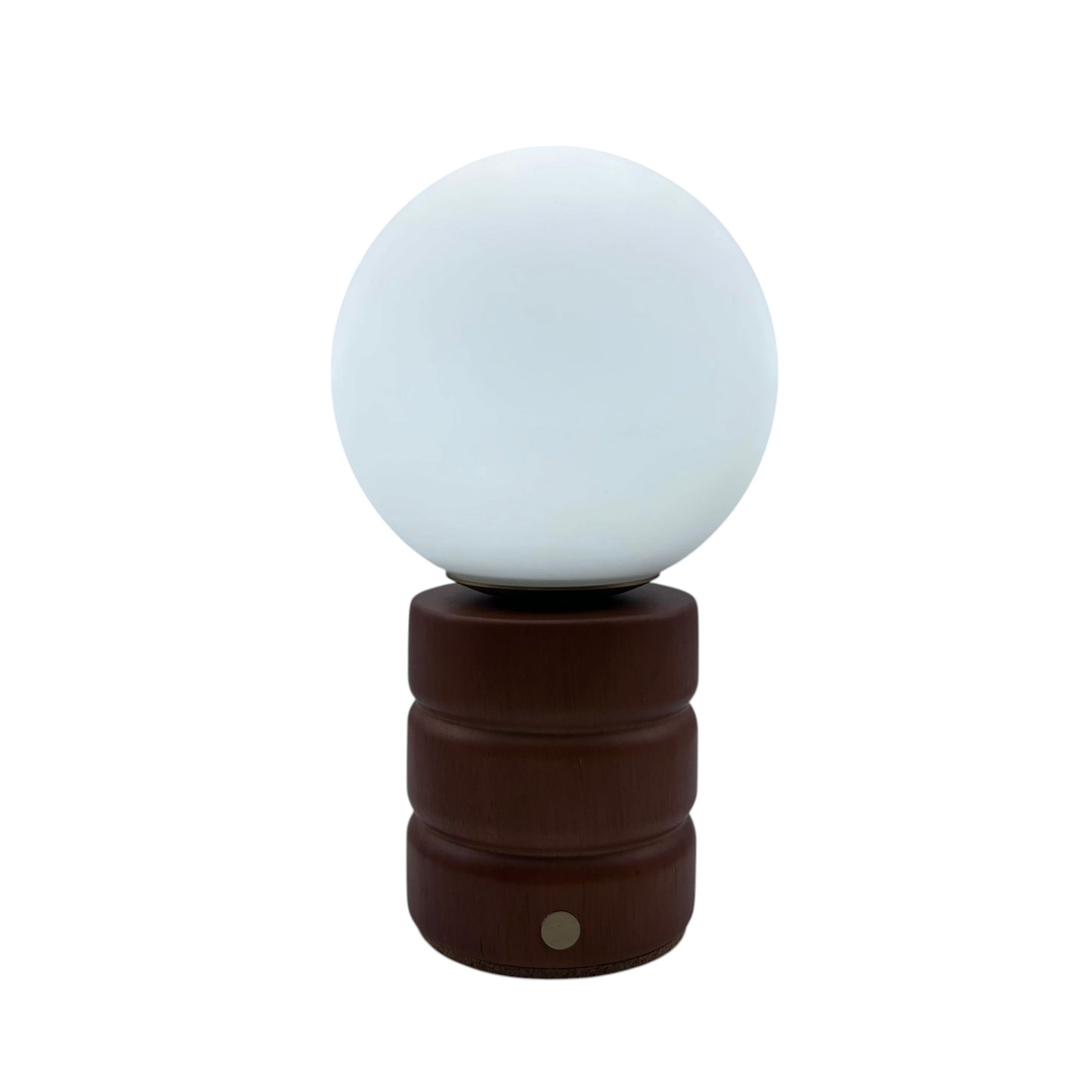 Bubble Teak Style style rechargeable touch lamp