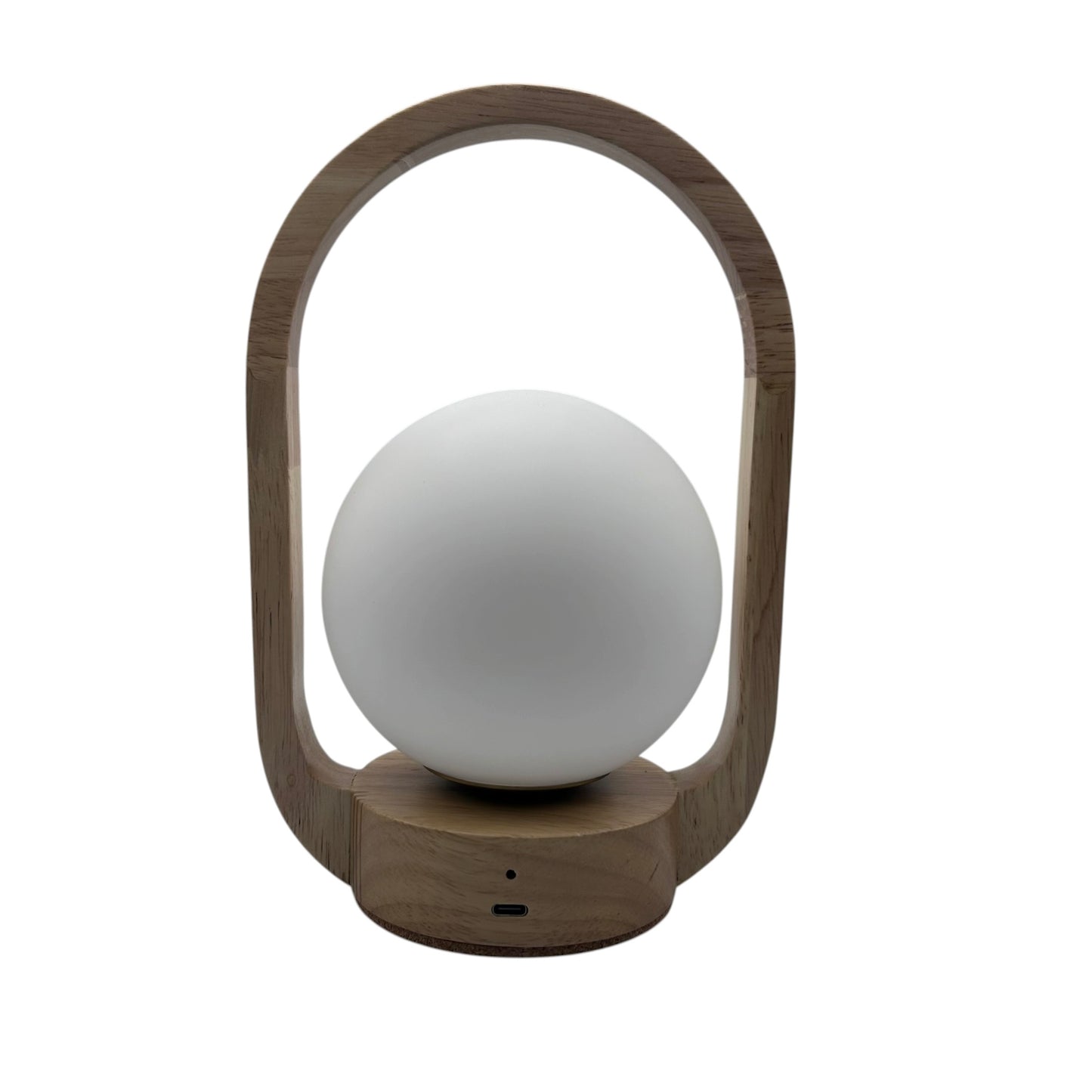 Mini Lantern Beech style rechargeable touch lamp