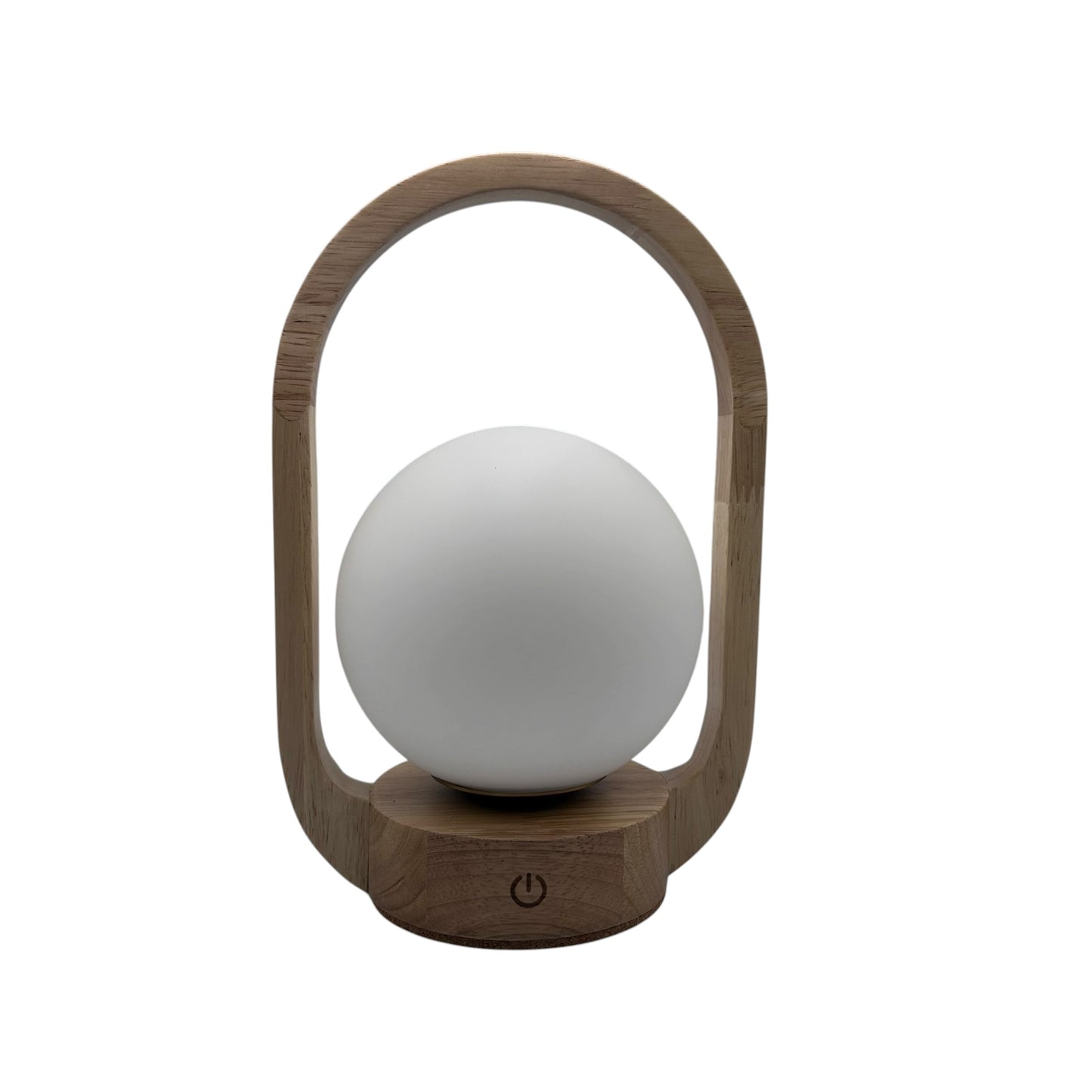 Mini Lantern Beech style rechargeable touch lamp