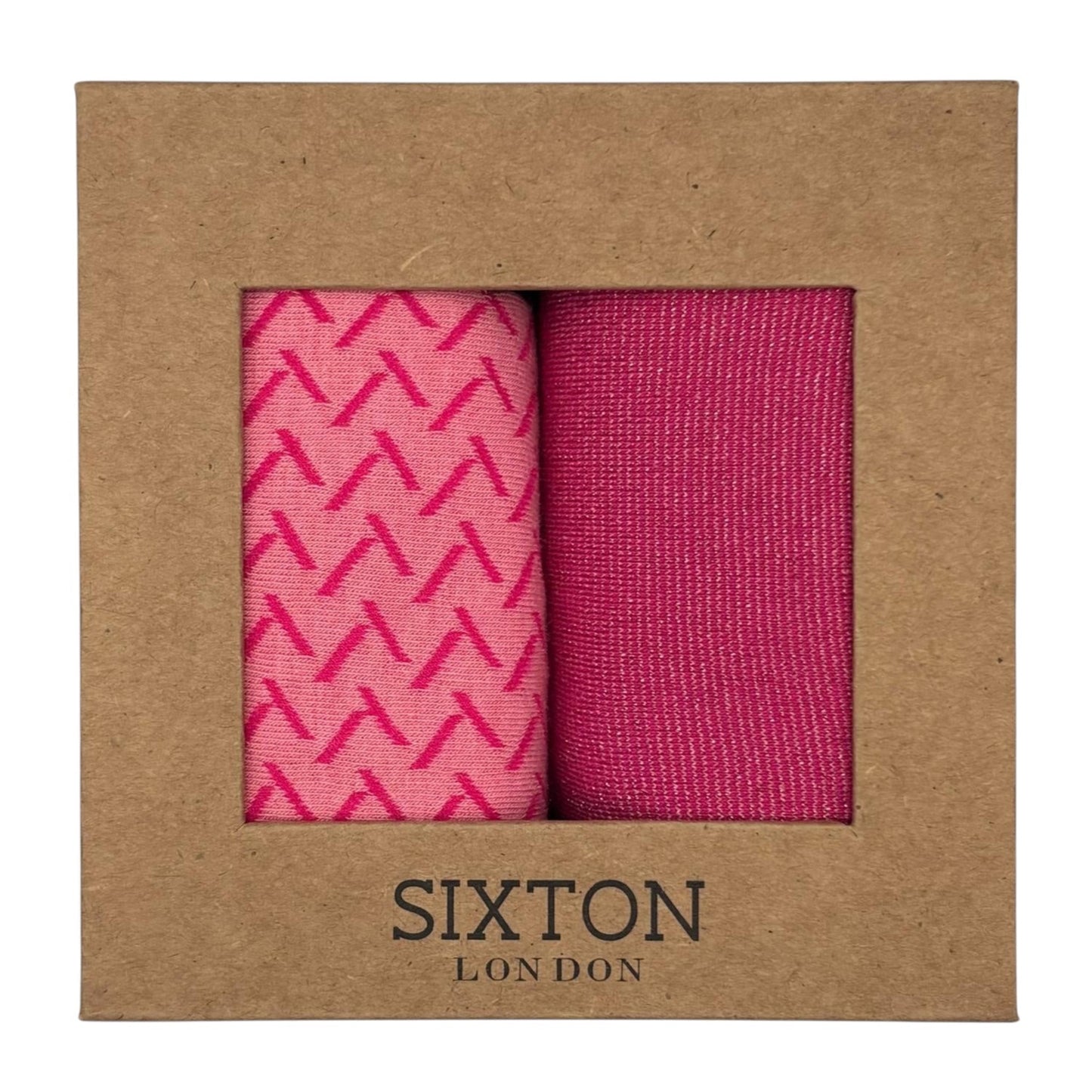 Pink Kyoto & Pink Tokyo sock box duo