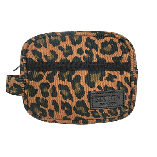 Small Leopard Print Makeup Bag