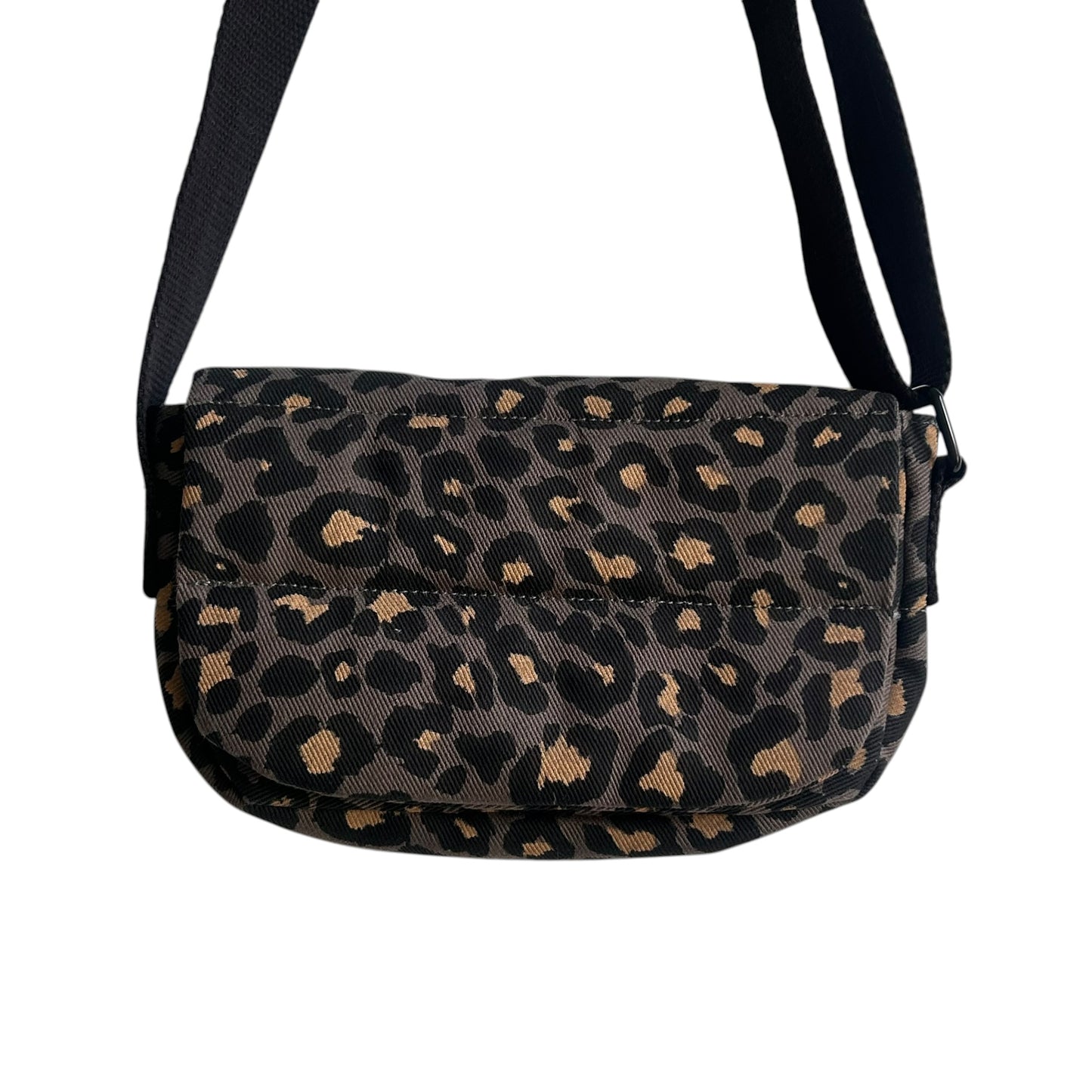 Valencia cross body bag - Grey Leopard print